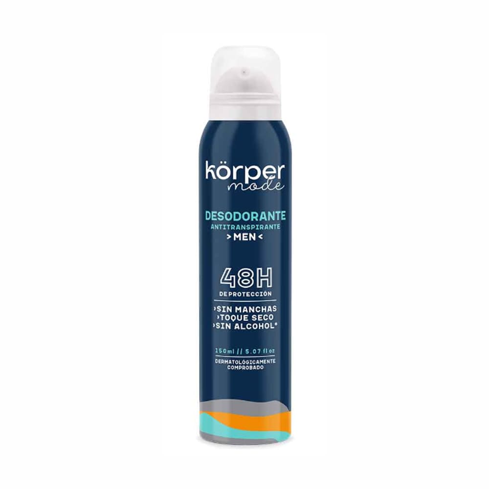 Desodorante Korper Men Antitranspirante Aerosol x 150 ml