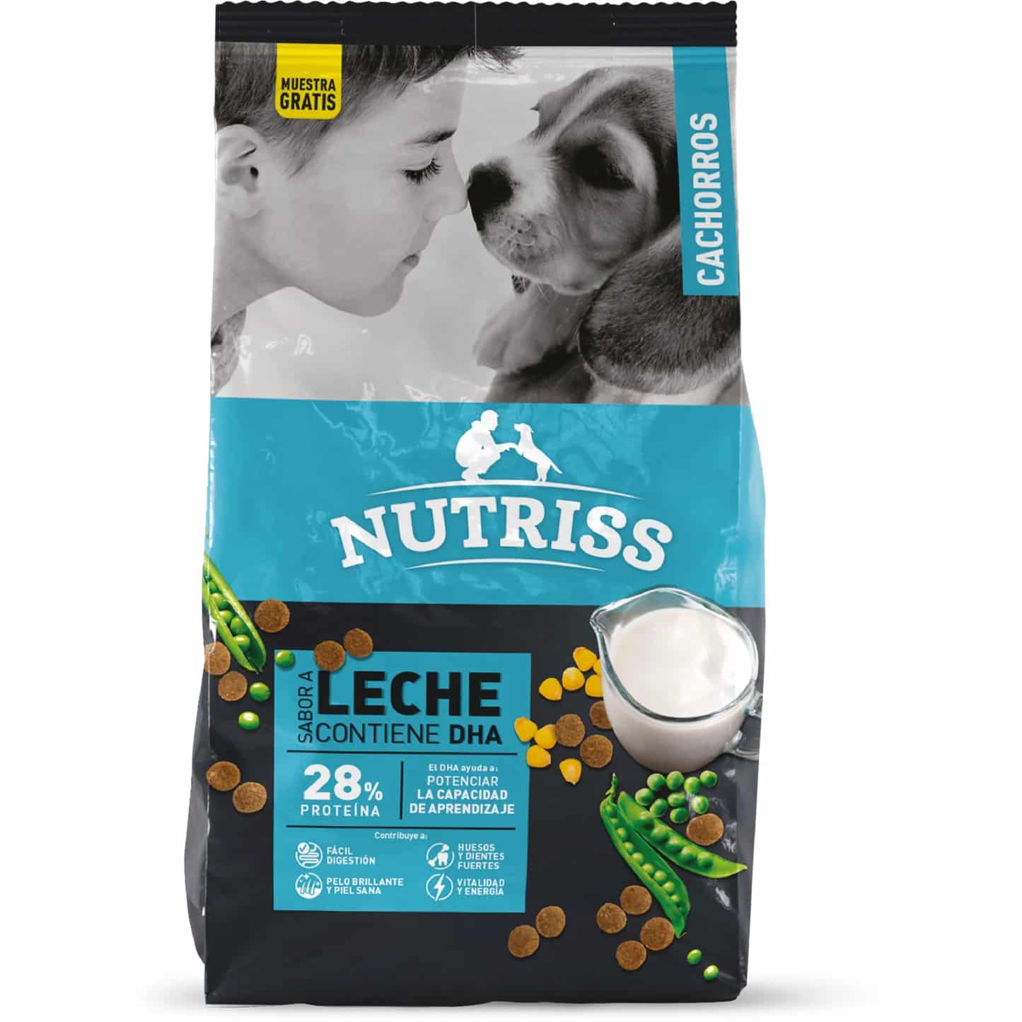 Alimento para Perros Nutriss Cachorro Leche Bolsa x 500 gr