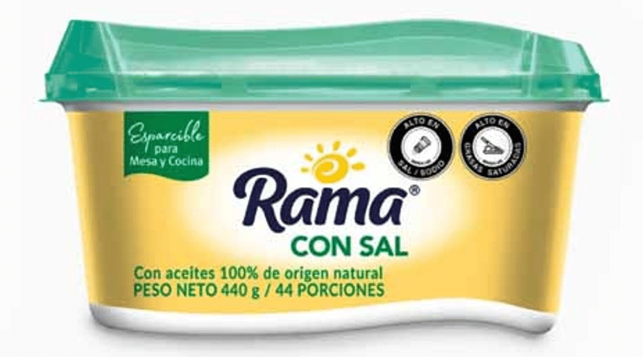 Mantequilla Rama Esparcible con Sal Tarro x 440 gr