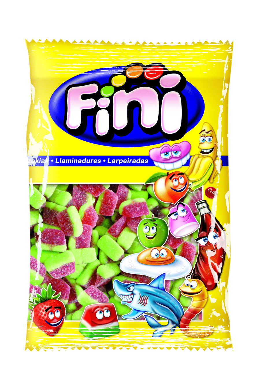 Gomas Fini Tajada Sandía Mini Pica Bolsa x 1 Kg