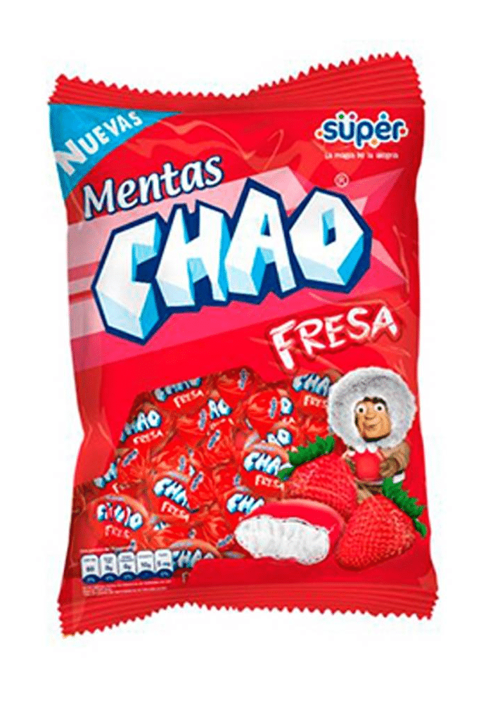 Menta Chao Fresa Gragea Bolsa x 100 Unds
