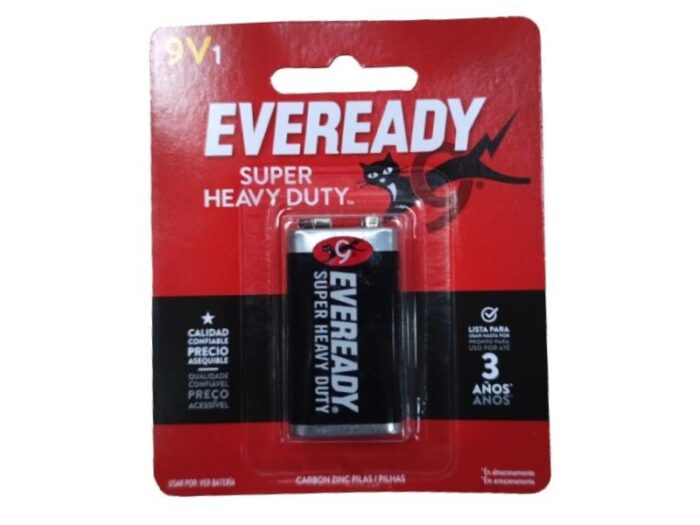 Pila Eveready 9 Voltios x 1 Und