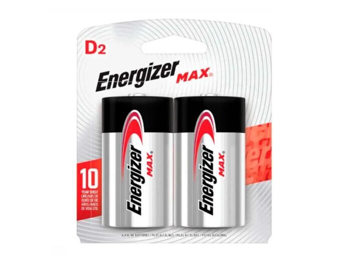 Pila Energizer D Tarjeta x 2 Unds