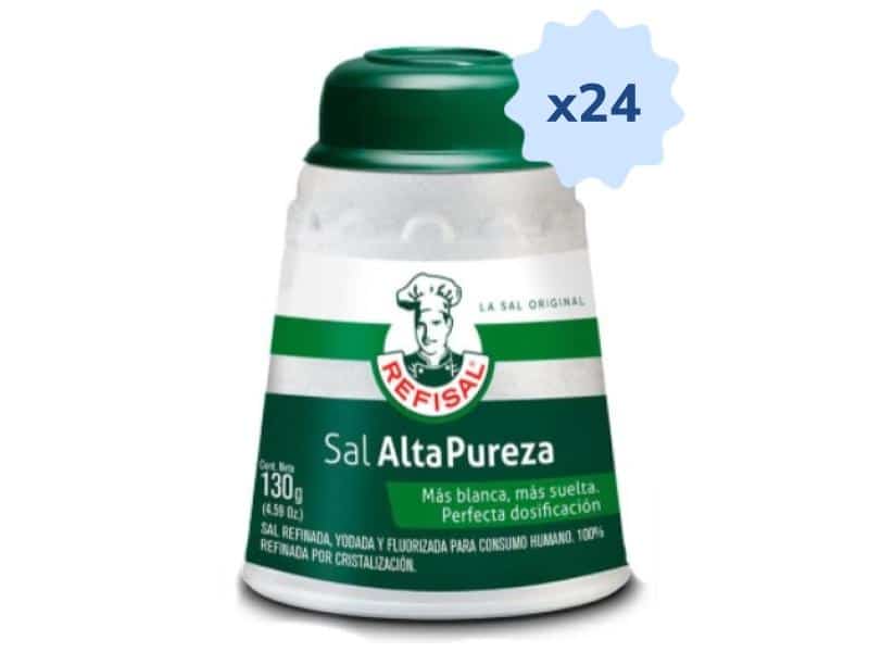 Salero Refisal x 130 gr x 24 Unds