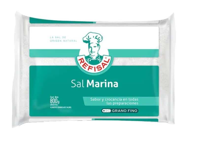 Sal Refisal Marina Bolsa x 800 gr