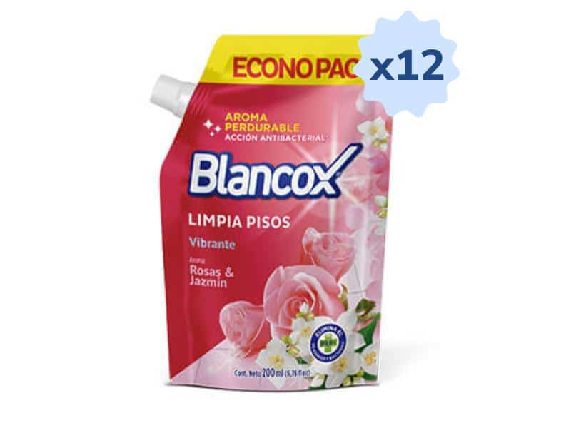 Limpiapisos Blancox Vibrante Doypack x 200 ml x 12 Unds
