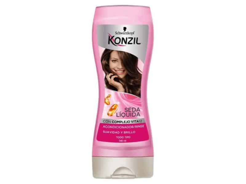 Acondicionador Konzil Seda Líquida con Vitamina 12 Tarro x 340 ml