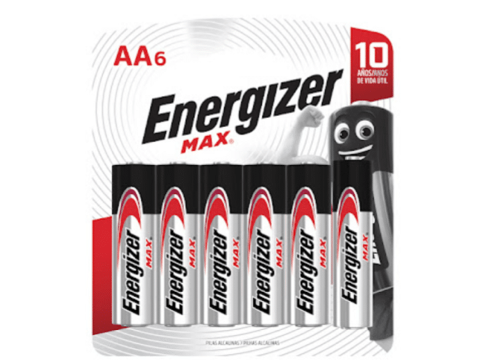Pila Energizer AA Tarjeta x 6 Unds