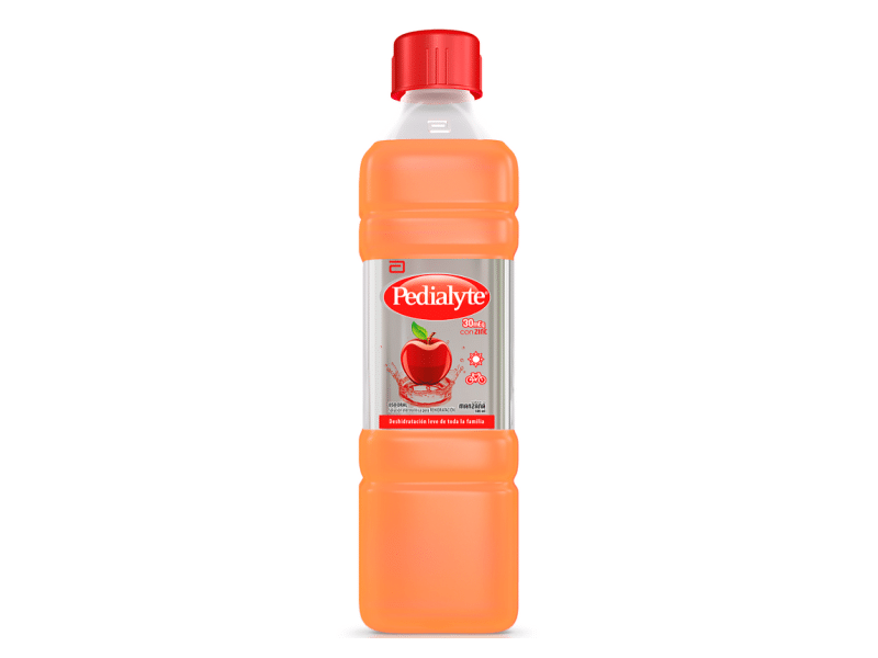 Pedialyte 30 Manzana Botella x 500 ml