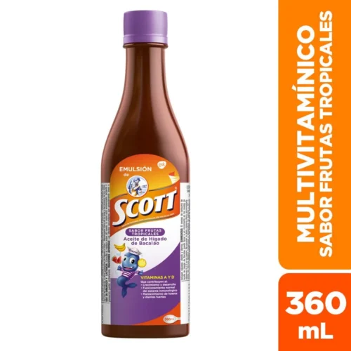 Emulsión Scott Fruta Tropical x 360 ml