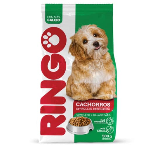 Alimento para Perro Ringo Cachorros Bolsa x 0.5 Kg