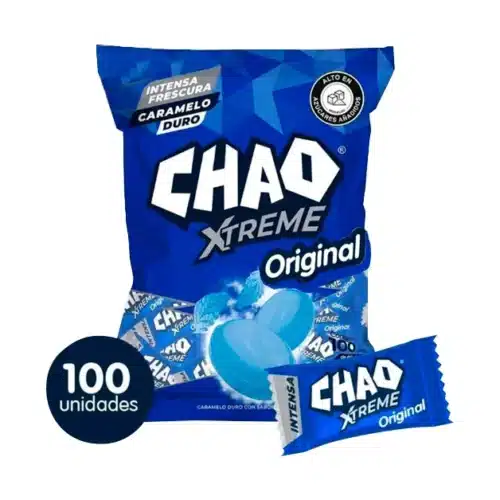 Caramelo Duro Chao Xtreme Original Bolsa x 100 Unds