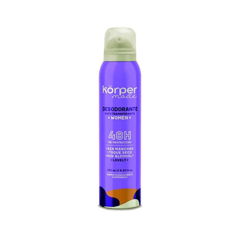 Desodorante Korper Women Antitranspirante Aerosol x 150 ml