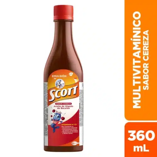 Emulsión Scott Cereza x 360 ml