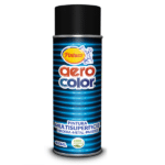 Laca Pintuco Negro Brillante Aerocolor Aerosol x 400 ml