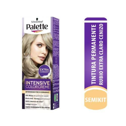 Tinte Palette Cc Semikit 9-1 Rubio Extra Claro Cenizo x 1 Tubo