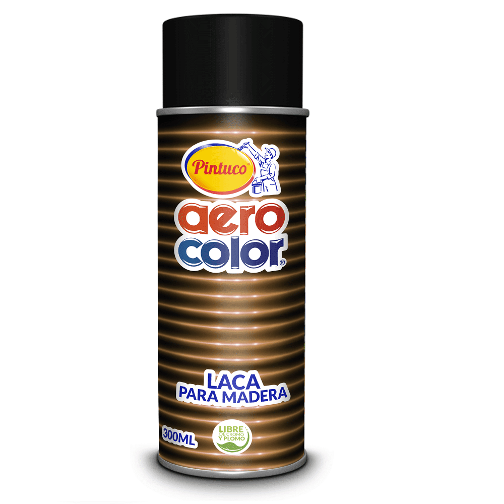 Tinte Pintuco para Madera Wengue Aerosol Lata x 300 ml